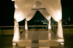 Εβραϊκός γάμος chuppah Στοκ Φωτογραφίες Εβραϊκός γάμος chuppah Στοκ Φωτογραφίες