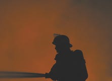 εθελοντής πυροσβέστης απομονωμένος Στοκ Εικόνες εθελοντής πυροσβέστης απομονωμένος Στοκ Εικόνες