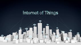 Εικονίδιο της WI-FI πραγμάτων στην έξυπνη πόλη, συνδέοντας πλέγμα τυπο ` ΔΙΑΔΊΚΤΥΟ των ΠΡΑΓΜΆΤΩΝ `, άσπρο κτήριο απεικόνιση αποθεμάτων Εικονίδιο της WI-FI πραγμάτων στην έξυπνη πόλη, συνδέοντας πλέγμα τυπο ` ΔΙΑΔΊΚΤΥΟ των ΠΡΑΓΜΆΤΩΝ `, άσπρο κτήριο απεικόνιση αποθεμάτων