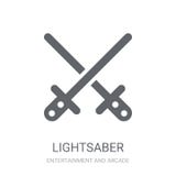 Εικονίδιο Lightsaber ελεύθερη απεικόνιση δικαιώματος Εικονίδιο Lightsaber ελεύθερη απεικόνιση δικαιώματος