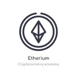 εικονίδιο περιλήψεων etherium απομονωμένη διανυσματική απεικόνιση γραμμών από τη συλλογή οικονομίας cryptocurrency editable λεπτό διανυσματική απεικόνιση εικονίδιο περιλήψεων etherium απομονωμένη διανυσματική απεικόνιση γραμμών από τη συλλογή οικονομίας cryptocurrency editable λεπτό διανυσματική απεικόνιση