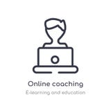 εικονίδιο περιλήψεων on-line προγύμνασης απομονωμένη διανυσματική απεικόνιση γραμμών από την ε-εκμάθηση και τη συλλογή εκπαίδευση απεικόνιση αποθεμάτων εικονίδιο περιλήψεων on-line προγύμνασης απομονωμένη διανυσματική απεικόνιση γραμμών από την ε-εκμάθηση και τη συλλογή εκπαίδευση απεικόνιση αποθεμάτων