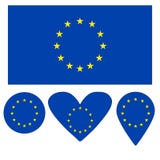Εικονίδιο σημαιών, καρδιά, κύκλος, ένας δείκτης, υπό μορφή σημαίας της Ευρωπαϊκής Ένωσης ελεύθερη απεικόνιση δικαιώματος Εικονίδιο σημαιών, καρδιά, κύκλος, ένας δείκτης, υπό μορφή σημαίας της Ευρωπαϊκής Ένωσης ελεύθερη απεικόνιση δικαιώματος