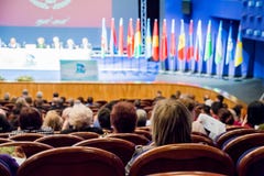Εικόνα Defocused E Διεθνής Διάσκεψη r στοκ φωτογραφία με δικαίωμα ελεύθερης χρήσης Εικόνα Defocused E Διεθνής Διάσκεψη r στοκ φωτογραφία με δικαίωμα ελεύθερης χρήσης