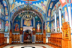 Εκκλησία του μοναστηριού Sambata, Fagaras στοκ εικόνες με δικαίωμα ελεύθερης χρήσης Εκκλησία του μοναστηριού Sambata, Fagaras στοκ εικόνες με δικαίωμα ελεύθερης χρήσης