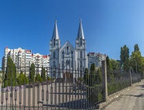 Εκκλησία του εβαγγελικού Christian Baptists στην Οδησσός, Ουκρανία στοκ εικόνα Εκκλησία του εβαγγελικού Christian Baptists στην Οδησσός, Ουκρανία στοκ εικόνα