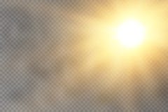 Ελαφριά επίδραση πυράκτωσης Έκρηξη αστεριών με τα σπινθηρίσματα διανυσματική απεικόνιση Ελαφριά επίδραση πυράκτωσης Έκρηξη αστεριών με τα σπινθηρίσματα διανυσματική απεικόνιση