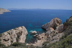 Ελλάδα, Donoussa Μια άποψη στο νησί της Νάξου, στοκ φωτογραφία με δικαίωμα ελεύθερης χρήσης Ελλάδα, Donoussa Μια άποψη στο νησί της Νάξου, στοκ φωτογραφία με δικαίωμα ελεύθερης χρήσης