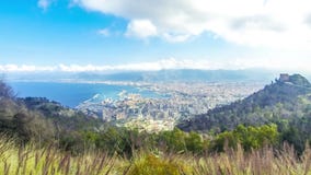 Εναέρια άποψη της παλαιάς πόλης του Παλέρμου, Σικελία, Ιταλία φιλμ μικρού μήκους Εναέρια άποψη της παλαιάς πόλης του Παλέρμου, Σικελία, Ιταλία φιλμ μικρού μήκους