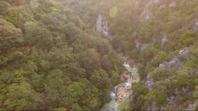 Ποταμός άνωθεν απόθεμα βίντεο Ποταμός άνωθεν απόθεμα βίντεο