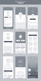 Εξάρτηση Wireframe για το κινητό τηλέφωνο Κινητό App UI, σχέδιο UX Νέες οθόνες σχεδιαγράμματος ελεύθερη απεικόνιση δικαιώματος Εξάρτηση Wireframe για το κινητό τηλέφωνο Κινητό App UI, σχέδιο UX Νέες οθόνες σχεδιαγράμματος ελεύθερη απεικόνιση δικαιώματος