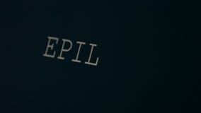 Επιληψία λέξης δακτυλογράφησης ελεύθερη απεικόνιση δικαιώματος Επιληψία λέξης δακτυλογράφησης ελεύθερη απεικόνιση δικαιώματος