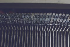 Επιστολές 3 γραφομηχανών στοκ φωτογραφίες Επιστολές 3 γραφομηχανών στοκ φωτογραφίες