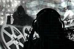 Επιτήρηση των πολιτών, η Μυστική Υπηρεσία, ειδικοί πράκτορες που ακούνε τη συνομιλία, κολάζ φωτογραφιών στο φωτισμό περιγράμματος στοκ φωτογραφία Επιτήρηση των πολιτών, η Μυστική Υπηρεσία, ειδικοί πράκτορες που ακούνε τη συνομιλία, κολάζ φωτογραφιών στο φωτισμό περιγράμματος στοκ φωτογραφία