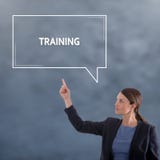 Επιχειρησιακή έννοια ΚΑΤΑΡΤΙΣΗΣ Γραφική έννοια επιχειρησιακών γυναικών στοκ εικόνες Επιχειρησιακή έννοια ΚΑΤΑΡΤΙΣΗΣ Γραφική έννοια επιχειρησιακών γυναικών στοκ εικόνες