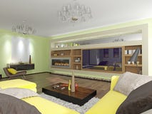 εσωτερικό σύγχρονο δωμάτ& ελεύθερη απεικόνιση δικαιώματος εσωτερικό σύγχρονο δωμάτ& ελεύθερη απεικόνιση δικαιώματος