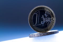 Ευρο- νομίσματα στοκ εικόνα Ευρο- νομίσματα στοκ εικόνα