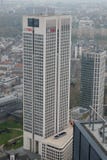 Ευρωπαϊκός πύργος έδρας UBS στη Φρανκφούρτη στοκ εικόνα με δικαίωμα ελεύθερης χρήσης Ευρωπαϊκός πύργος έδρας UBS στη Φρανκφούρτη στοκ εικόνα με δικαίωμα ελεύθερης χρήσης
