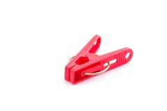 Ζωηρόχρωμα clothespins που απομονώνονται στο άσπρο υπόβαθρο στοκ φωτογραφία με δικαίωμα ελεύθερης χρήσης Ζωηρόχρωμα clothespins που απομονώνονται στο άσπρο υπόβαθρο στοκ φωτογραφία με δικαίωμα ελεύθερης χρήσης