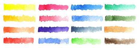 Ζωηρόχρωμο υπόβαθρο παλετών Watercolor Στοκ φωτογραφίες με δικαίωμα ελεύθερης χρήσης Ζωηρόχρωμο υπόβαθρο παλετών Watercolor Στοκ φωτογραφίες με δικαίωμα ελεύθερης χρήσης