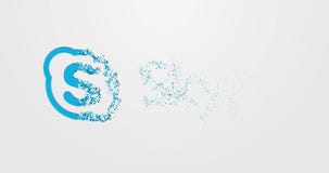 Ζωντανεψοντα Skype λογότυπο 4K ελεύθερη απεικόνιση δικαιώματος Ζωντανεψοντα Skype λογότυπο 4K ελεύθερη απεικόνιση δικαιώματος