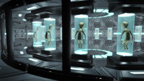 Ζωτικότητα ενός εσωτερικού ενός UFO με τους αλλοδαπούς Βρόχος-ικανό 4K ελεύθερη απεικόνιση δικαιώματος Ζωτικότητα ενός εσωτερικού ενός UFO με τους αλλοδαπούς Βρόχος-ικανό 4K ελεύθερη απεικόνιση δικαιώματος