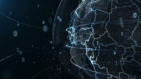 Ζωτικότητα της σφαίρας που περιστρέφεται περίπου τα μόρια και τα ψηφιακά plexuses διανυσματική απεικόνιση Ζωτικότητα της σφαίρας που περιστρέφεται περίπου τα μόρια και τα ψηφιακά plexuses διανυσματική απεικόνιση