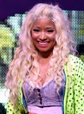 Η Nicki Minaj αποδίδει στη συναυλία στοκ εικόνα Η Nicki Minaj αποδίδει στη συναυλία στοκ εικόνα