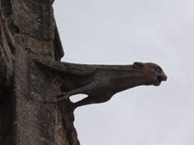 Η εκκλησία gargoyle λούζει στη θάλασσα στοκ φωτογραφίες Η εκκλησία gargoyle λούζει στη θάλασσα στοκ φωτογραφίες