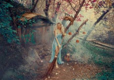 Η καλή μάγισσα, η νονά νεράιδων του Cinderella, χορεύει και τραγουδά καθαρίζοντας επάνω το προαύλιο της λίγα στοκ εικόνα με δικαίωμα ελεύθερης χρήσης Η καλή μάγισσα, η νονά νεράιδων του Cinderella, χορεύει και τραγουδά καθαρίζοντας επάνω το προαύλιο της λίγα στοκ εικόνα με δικαίωμα ελεύθερης χρήσης