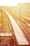 Η κενή πλατφόρμα σιδηροδρομικών σταθμών για την αναμονή εκπαιδεύει ` Novoselovka ` σε Kharkiv, Ουκρανία Πλατφόρμα σιδηροδρόμων το στοκ φωτογραφία με δικαίωμα ελεύθερης χρήσης Η κενή πλατφόρμα σιδηροδρομικών σταθμών για την αναμονή εκπαιδεύει ` Novoselovka ` σε Kharkiv, Ουκρανία Πλατφόρμα σιδηροδρόμων το στοκ φωτογραφία με δικαίωμα ελεύθερης χρήσης
