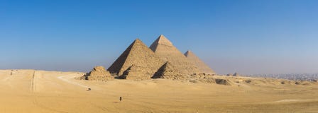 Η μεγάλη πυραμίδα Giza και Sphinx, Κάιρο, Αίγυπτος στοκ φωτογραφίες με δικαίωμα ελεύθερης χρήσης Η μεγάλη πυραμίδα Giza και Sphinx, Κάιρο, Αίγυπτος στοκ φωτογραφίες με δικαίωμα ελεύθερης χρήσης