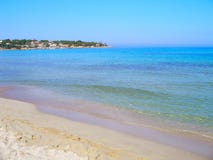 Η παραλία σε Fontane Bianche στοκ φωτογραφίες Η παραλία σε Fontane Bianche στοκ φωτογραφίες
