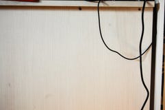 Η πλευρά ενός πίνακα με την ένωση καλωδίων στοκ φωτογραφίες με δικαίωμα ελεύθερης χρήσης Η πλευρά ενός πίνακα με την ένωση καλωδίων στοκ φωτογραφίες με δικαίωμα ελεύθερης χρήσης