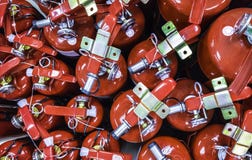 η τρισδιάστατη εικόνα πυρκαγιάς πυροσβεστήρων ανασκόπησης απομόνωσε το λευκό Στοκ Εικόνες η τρισδιάστατη εικόνα πυρκαγιάς πυροσβεστήρων ανασκόπησης απομόνωσε το λευκό Στοκ Εικόνες