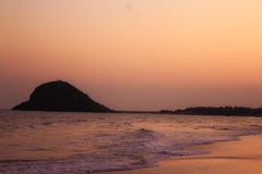 Η όμορφη εν πλω πλευρά ηλιοβασιλέματος στοκ εικόνες Η όμορφη εν πλω πλευρά ηλιοβασιλέματος στοκ εικόνες