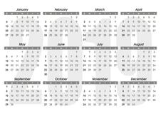 Ημερολογιακό 2019 πρότυπο απεικόνιση αποθεμάτων Ημερολογιακό 2019 πρότυπο απεικόνιση αποθεμάτων