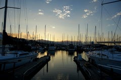 Ιστοί βαρκών Sausalito στο λιμάνι στοκ εικόνες Ιστοί βαρκών Sausalito στο λιμάνι στοκ εικόνες