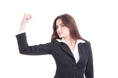 Ισχυρή και ισχυρή επιχειρησιακή γυναίκα, επιχειρηματίας ή οικονομικό μΑ Στοκ εικόνες με δικαίωμα ελεύθερης χρήσης Ισχυρή και ισχυρή επιχειρησιακή γυναίκα, επιχειρηματίας ή οικονομικό μΑ Στοκ εικόνες με δικαίωμα ελεύθερης χρήσης
