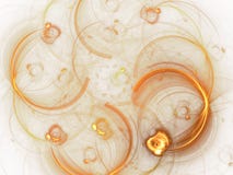 Κίτρινη αφηρημένη fractal τρισδιάστατη δίνοντας απεικόνιση υποβάθρου διανυσματική απεικόνιση Κίτρινη αφηρημένη fractal τρισδιάστατη δίνοντας απεικόνιση υποβάθρου διανυσματική απεικόνιση
