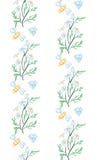 Καθιερώνον τη μόδα άνευ ραφής Floral σχέδιο στο διάνυσμα διανυσματική απεικόνιση Καθιερώνον τη μόδα άνευ ραφής Floral σχέδιο στο διάνυσμα διανυσματική απεικόνιση