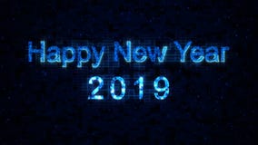 Καλή χρονιά 2019 λέξεις από τα γραφικά στοιχεία σε ένα υπόβαθρο τεχνολογίας Οι διακοπές ζωντάνεψαν το εικονικό ψηφιακό υπόβαθρο Καλή χρονιά 2019 λέξεις από τα γραφικά στοιχεία σε ένα υπόβαθρο τεχνολογίας Οι διακοπές ζωντάνεψαν το εικονικό ψηφιακό υπόβαθρο