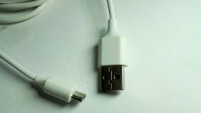 Καλώδιο USB στοκ φωτογραφίες με δικαίωμα ελεύθερης χρήσης Καλώδιο USB στοκ φωτογραφίες με δικαίωμα ελεύθερης χρήσης