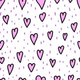 Καρδιές και εξορμήσεις ημέρας βαλεντίνων ` s doodle στο άσπρο υπόβαθρο, άνευ ραφής σχέδιο Διανυσματική απεικόνιση ύφους παιδιών ρ απεικόνιση αποθεμάτων Καρδιές και εξορμήσεις ημέρας βαλεντίνων ` s doodle στο άσπρο υπόβαθρο, άνευ ραφής σχέδιο Διανυσματική απεικόνιση ύφους παιδιών ρ απεικόνιση αποθεμάτων