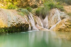 Καταρράκτες Polimnio στην Ελλάδα Ένας τουριστικός προορισμός στοκ εικόνα με δικαίωμα ελεύθερης χρήσης Καταρράκτες Polimnio στην Ελλάδα Ένας τουριστικός προορισμός στοκ εικόνα με δικαίωμα ελεύθερης χρήσης