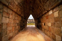 Καταστροφές των αρχαίων maya πόλεων στοκ εικόνα Καταστροφές των αρχαίων maya πόλεων στοκ εικόνα