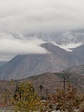 Κεφάλι στα σύννεφα στοκ εικόνα Κεφάλι στα σύννεφα στοκ εικόνα