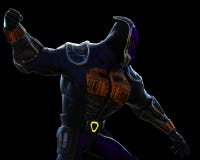 Κινούμενα σχέδια ninja Cyber διανυσματική απεικόνιση Κινούμενα σχέδια ninja Cyber διανυσματική απεικόνιση