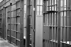 Κλειδωμένες κύτταρο ράβδοι φυλακών φυλακών Κλειδωμένες κύτταρο ράβδοι φυλακών φυλακών