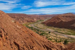 Κοιλάδα Quitor οάσεων σε Atacama, Χιλή στοκ φωτογραφία με δικαίωμα ελεύθερης χρήσης Κοιλάδα Quitor οάσεων σε Atacama, Χιλή στοκ φωτογραφία με δικαίωμα ελεύθερης χρήσης